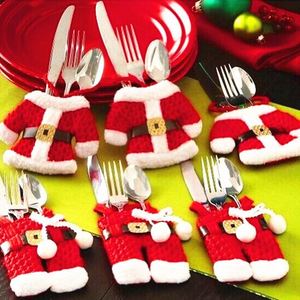 Juego de cubiertos navideños YY, cubiertos con funda de tela, decoración de mesa pequeña, China - Product Image 1