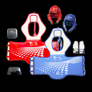 Nuevo Equipo de Protección Electrónico Duradero y de Gran Seguridad para Taekwondo, el Mejor Material de PU, Protector de Pies Electrónico, Protector de Cabeza, Personalizado para Taekwondo - Product Image 1