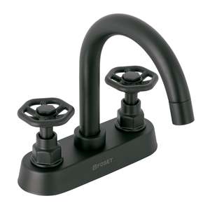 Foset TBM-61M nero opaco Tubig maniglie rotonde lavello Mixer Bar per rubinetto bagno accessori