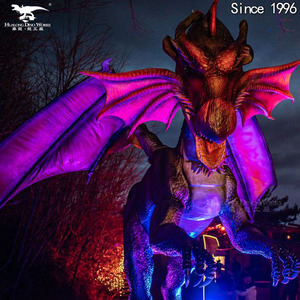 Modèle de <span class=keywords><strong>dragon</strong></span> animatronique personnalisé, <span class=keywords><strong>dragon</strong></span> <span class=keywords><strong>volant</strong></span> simulé, à vendre - Product Image 1