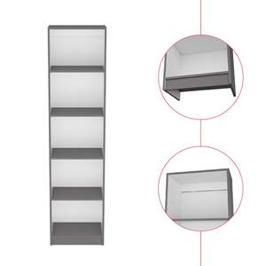 Librería Benzoni Office XS gris mate/blanco - Product Image 6