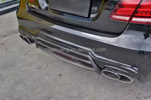 Merc-des Be-NZ E-Class W212 2014 2016 Phụ Tùng Ô Tô Cơ Thể Kit Wald Phong Cách Nâng Cấp Phía Trước Bumper Với Bánh Xe Lông Mày Trong PP Chất Liệu - Product Image 6