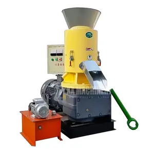 New Automatic Home Wood Pellet Mill, Competitively Priced And Reliable Engine PLC Pump Gearbox With Competitive Price