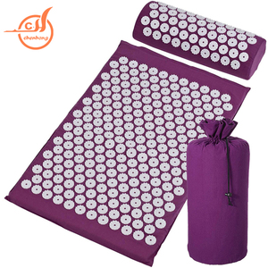 Estera de acupresión para pies, picos de plástico, estera de acupresión de masaje y juego de almohadas para espalda, cuello, hombros, músculos relajantes - Product Image 5