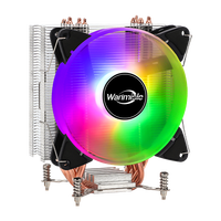 Nouveau Refroidisseur Liquide CPU en Aluminium à 4 Caloducs, 120mm, avec Roulement Fluide, LED RGB Plein Spectre, Silencieux, pour Boîtiers d'Ordinateur et PC Gaming - Vente Chaude 2026
