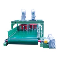 Concasseur d'argile entièrement automatique, broyeur à rouleaux en alliage de chrome, machine à blocs creux, machine à fabriquer des briques à vendre