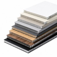 Panneau mural en aluminium alvéolé CHAOEN, imitation bois de noyer, résistant à la moisissure et imperméable, pour l'intérieur (vente en gros)