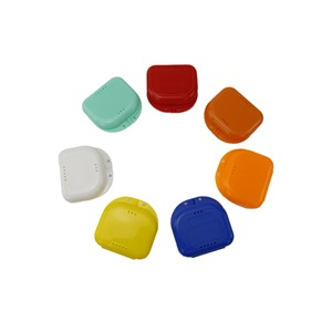 Estuche portátil para dentaduras postizas Lk-410, estuche de plástico para almacenamiento oral para adultos, tamaño grande para el cuidado de las dentaduras postizas - Product Image 4