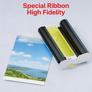 Kit de cartouches d'encre et papier photo compatible PCI pour <span class=keywords><strong>Canon</strong></span> <span class=keywords><strong>Selphy</strong></span> CP1300 CP1200 CP1500 CP910 CP900, 216 feuilles de papier cartes postales - Product Image 5