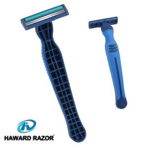 D226L <span class=keywords><strong>Shavette</strong></span> maquinilla de afeitar desechable <span class=keywords><strong>con</strong></span> mango de goma/maquinilla de afeitar/hojas de afeitar - Product Image 3