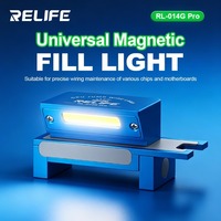 RELIFE RL-014G Pro Lampu Kerja LED Magnetik 300lm dengan Penjepit Pegas & Tipe-C untuk Ponsel 5V Garansi 1 Tahun