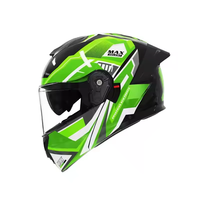 Casque de moto modulaire à double visière de haute qualité pour hommes Casque rabattable certifié 3C/Dot