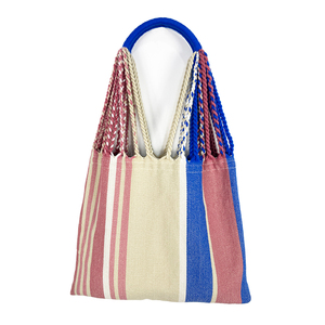 Bolso de Mano de Algodón Estampado de Gran Capacidad Estilo Hobo para Estudiantes, Trabajo, Playa, Ecológico, de Algodón Orgánico - Product Image 1