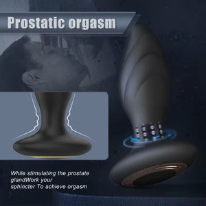 Silicone Sex Toys Anal Butt Plug <b>Vibrator</b> Anal Sex Toys Underwear Anal Plug <b>Vibrator</b> Sex Toys for <b>Male</b> - Product Image 3