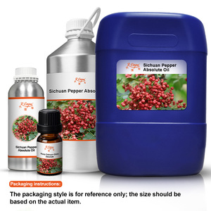 Aceite Absoluto de Semillas de <span class=keywords><strong>Pimienta</strong></span> de Sichuan (Zanthoxylum Bungeanum Maxim) 100% Puro y Natural, Extracto de CO2, Aceite Esencial para Masajes - Product Image 5
