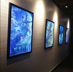 Support mural publicité aluminium Lightbox cadre magnétique Led film cinéma affiches boîte à lumière à <span class=keywords><strong>vendre</strong></span> - Product Image 1