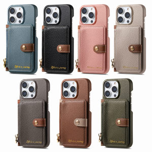 Étui de téléphone portefeuille en <span class=keywords><strong>cuir</strong></span> de luxe pour <span class=keywords><strong>iphone</strong></span> 15 iphone15 pro max 14 plus 13 12 11 xr xs x <span class=keywords><strong>se</strong></span> <span class=keywords><strong>2020</strong></span> 7 8 - Product Image 1