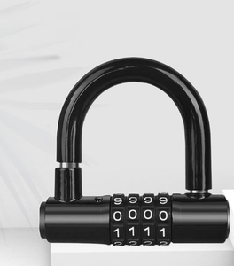 Serrure en <span class=keywords><strong>U</strong></span> électromobile étanche <span class=keywords><strong>moto</strong></span> batterie voiture anti-dérapant vélo roue avant antirouille casque serrure de sécurité en forme de <span class=keywords><strong>U</strong></span> - Product Image 2