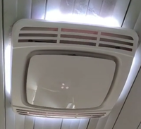 Aire Acondicionado para Techo de Autocaravana con Bomba de Calor, Refrigeración y Calefacción para Exteriores, Aire Acondicionado para Techo de Vehículo AC110V 220V