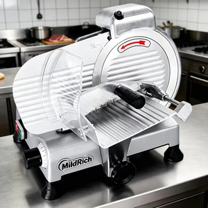Affettatrice Semi-Automatica MildRich in Acciaio Inox da 8 Pollici con Spessore Regolabile (0-13mm) 220V/50Hz per Carne Congelata - Product Image 4
