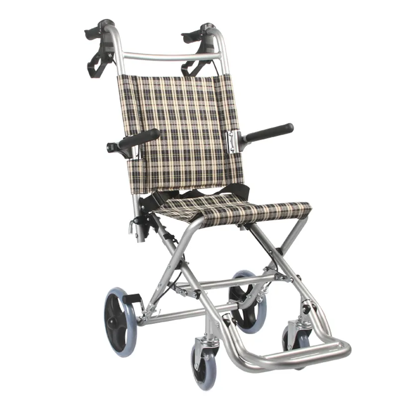 Kaiyang KY9001L-36 현대 디자인 접이식 휴대용 여행 알루미늄 휠체어 경량 8kg 중국 제