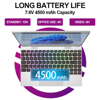 Nieuwe aanwinsten touchscreen laptop 360 graden 14 inch Intel Celeron N95 DDR4 16GB RAM 256GB 512GB SSD goedkoopste laptops gloednieuw
