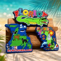 Imán de Refrigerador de Silicona de PVC Suave 3D, Lavable y Duradero, Hecho a Medida en Fábrica - Regalos Promocionales y Recuerdos