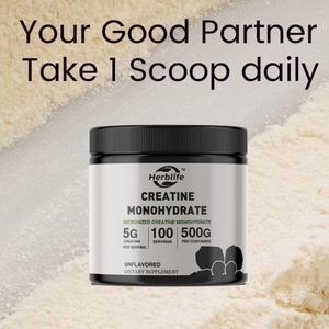 OEM/ODM Hot Sales Customized <b>Creatine</b> Monohydrate Powder for Adults Muscle Growth 500g Per Bottle - Product Image 4