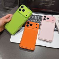 Étui de téléphone anti-chute à chargement magnétique sans fil en cuir effet peau huilée motif Litchi pour iPhone 18 17 16 Pro Max