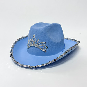 <span class=keywords><strong>Chapeau</strong></span> Fedora classique personnalisé en non-tissé à bord roulé, nouveau style pour les femmes, idéal pour les fêtes, les cérémonies, les festivals et la pêche - Product Image 6