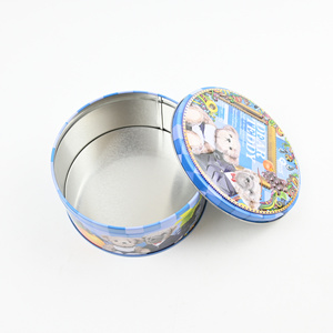 Lata Redonda para Galletas con Estampado de Osito de Peluche, Lata Metálica Vacía Personalizada para 150g de Galletas de Mantequilla con Frutas Variadas, Empaque para Regalo - Product Image 6