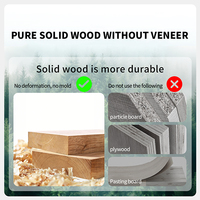 Support pliable pour ordinateur portable et lecture de livres, en bois, avec rotation à 360°, angle et hauteur réglables, et pince de fixation