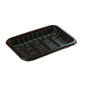 (LXD-1410)Disposable plastic tray vegetable and fruit tray takeaway box wholesale plastic packaging box food container