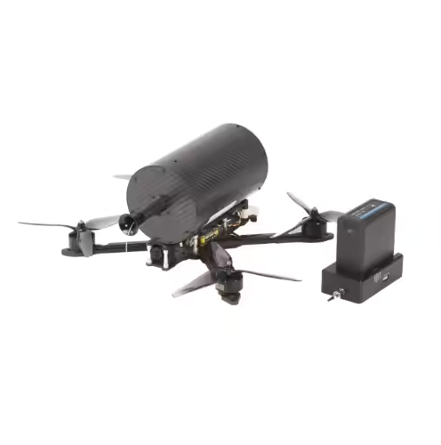 1KM 5KM 10KM 20KM 30KM Low-Latency Fiber Optic Drone Tether System - Real-Time Data Transfer for Search & Rescue