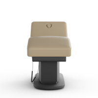 Fauteuil d'examen médical électrique chauffant professionnel à 3/4 moteurs, table de massage spa, table de cils, lit de beauté cosmétique pour soins du visage