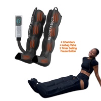 Masseur de compression des jambes Healthpal pour la circulation et le soulagement de la douleur FSA, manchon de récupération pour une thérapie rapide