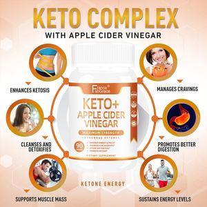 Extracto de Vinagre de Sidra de Manzana Keto Premium para Mujeres y Hombres, Suplemento de Apoyo, Cápsulas de Vinagre de Sidra de Manzana Keto - Product Image 4
