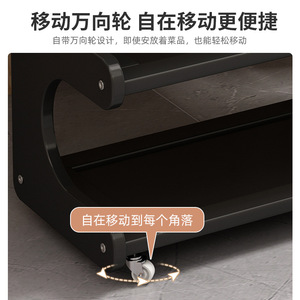 Multi-tiered <b>vegetable</b> rack, specially designed for hot pot restaurants and kitchens, for storing food and displaying <b>vegetable</b> - Product Image 3