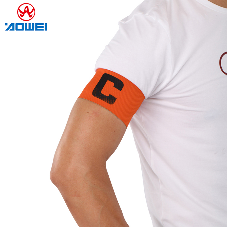 Оптовая продажа, профессиональная цветная повязка на руку для футбола