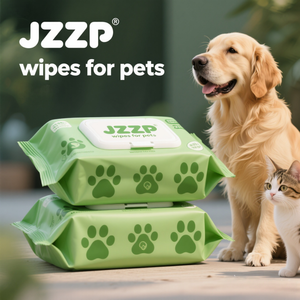 Toallitas para Mascotas 100% Naturales a Base <span class=keywords><strong>de</strong></span> Plantas Orgánicas para <span class=keywords><strong>Perros</strong></span> y Gatos con Material <span class=keywords><strong>de</strong></span> Papel para Limpiar y Desodorizar - Product Image 2