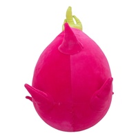 Meilleures ventes Adorable Oreiller Dragon Fruit Premium Super Doux Rouge en Peluche Jouet en Peluche Amusant en Coton Lavable Remplissage PP ODM