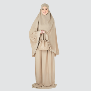 SIPO Eid Muslim Women Prayer Set Telekung Malaysia Custom Prayer Wear Niqab Indonesia Telekung Vietnam - Product Image 3