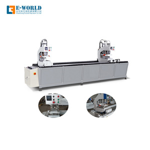 เครื่องเชื่อมหน้าต่างอลูมิเนียม UPVC PVC ความแม่นยำสูง Eworld แบบหัวเชื่อมคู่ พร้อมมอเตอร์ 380V - Product Image 1