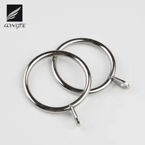 Fabricant d'accessoires de rideaux de douche en métal personnalisés <span class=keywords><strong>Anneau</strong></span> <span class=keywords><strong>crochet</strong></span> en acier inoxydable - Product Image 1