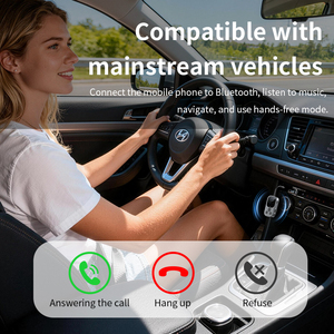 Adaptador Inalámbrico de Modo Dual 2 en 1, Receptor y Transmisor de Audio BT 5.4, Material ABS para Automóviles, Hogares, Aeronaves, Televisores - Product Image 6