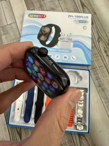 Nuevo Modelo ZM-100Plus Serie 10 Reloj Inteligente para Niños con Pantalla AMOLED, Carga Inalámbrica, Compatible con iOS, 7 Correas, Bomba de Aire - Product Image 2