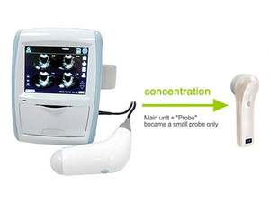 Scanner vétérinaire <span class=keywords><strong>portable</strong></span> haute précision pour la vessie, mini-sonde 4D sans fil, échographe vésical - Product Image 4