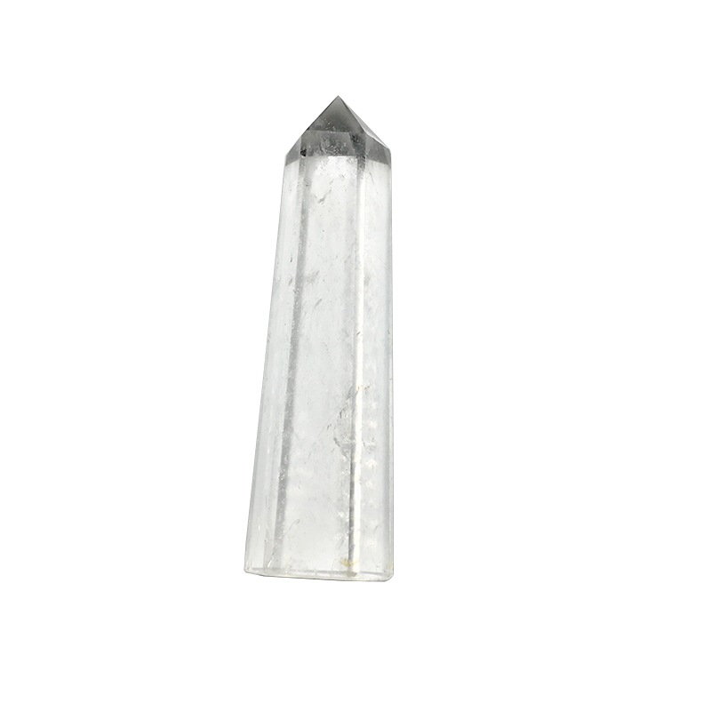 Set Di 3 Cristalli Di Quarzo Rocca Bianca – Pietre Naturali A Forma Di Esagono Lucidate, Per Energie Positive, Collezione E Terapia