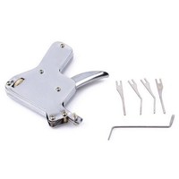 Ouvre-porte en acier inoxydable, outil de serrurier, Kit d'outils de réparation de cadenas manuel robuste, pistolet de ramassage de verrouillage
