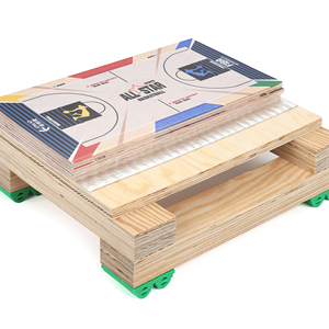 Enlio Vector Print Suelo deportivo multicapa <span class=keywords><strong>de</strong></span> madera maciza S7 Doble quilla Almohadilla elástica individual Estructura Cancha <span class=keywords><strong>de</strong></span> baloncesto - Product Image 1